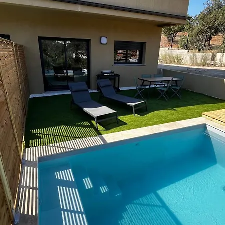 Villa Lagon Bleu- Piscine Privee- Corsu Di Core Willa