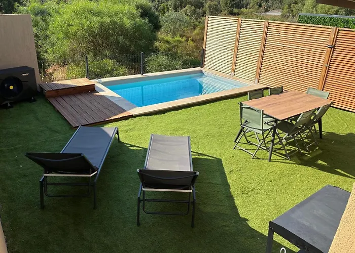 Lagon Bleu- Piscine Privee- Corsu Di Core