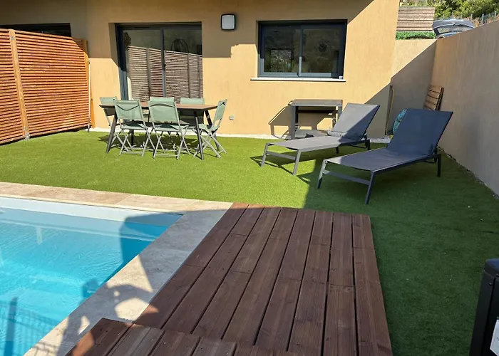 Lagon Bleu- Piscine Privee- Corsu Di Core *