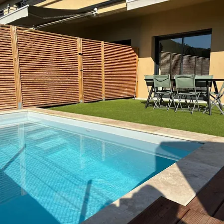 Lagon Bleu- Piscine Privee- Corsu Di Core *