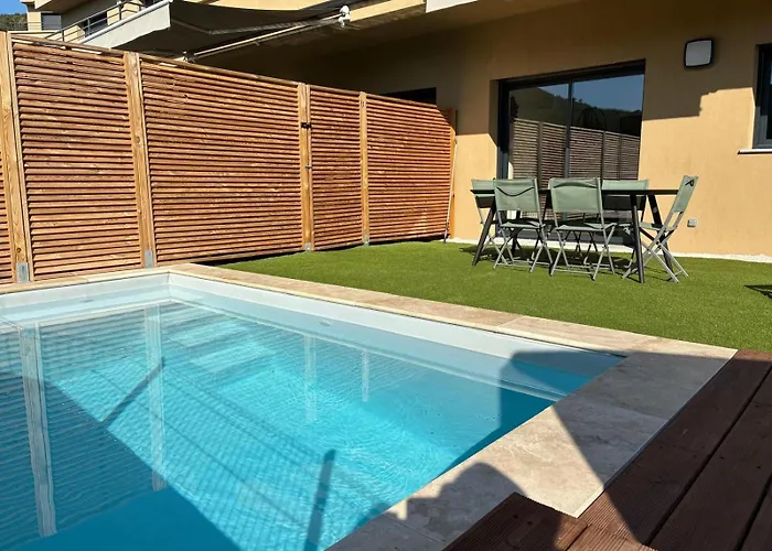 Lagon Bleu- Piscine Privee- Corsu Di Core *